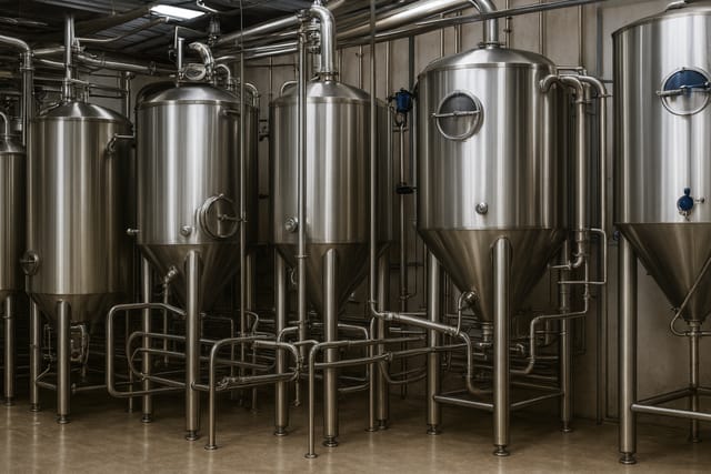 Planta de processamento de laticínios