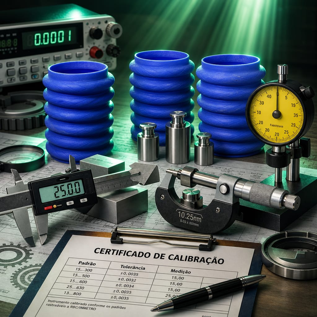 Laboratório de controlo dimensional de peças técnicas