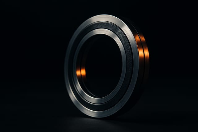 Detalhe de vedação industrial