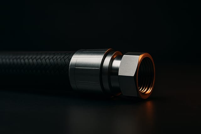 Detalhe de vedação industrial