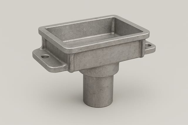 Componente de dreno de ar condicionado para trem
