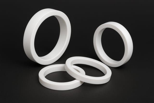 Juntas brancas de PTFE