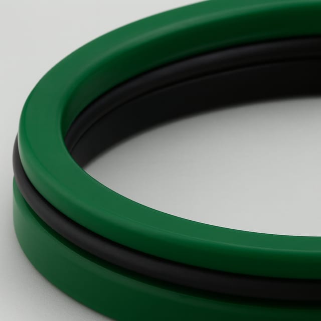 Sede de válvula em EPDM verde com O-rings
