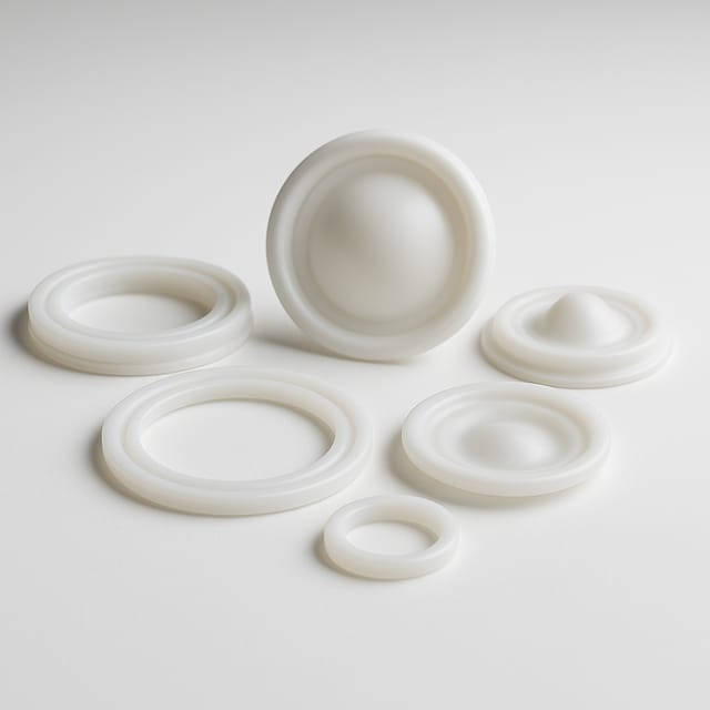Membranas e vedações sanitárias para laticínios