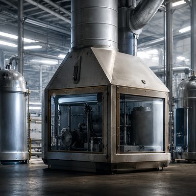 Máquina industrial de secagem de polpa em fábrica de papel