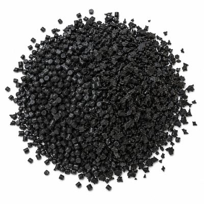 Pilha de grânulos de elastómeros